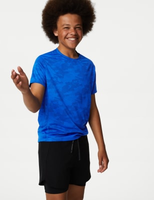 Illusie Vleien Zie insecten Sportshirt met print (6-16 jaar) | M&S NL