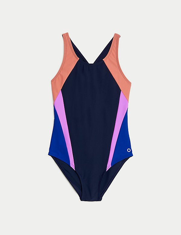 Colour Block Swimsuit (6-16 Yrs) - DE