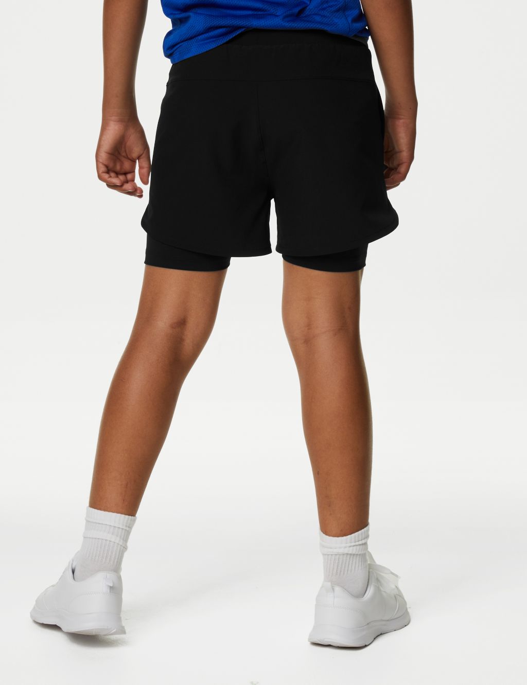 Double Layer Sports Shorts (6-16 Yrs) image 5