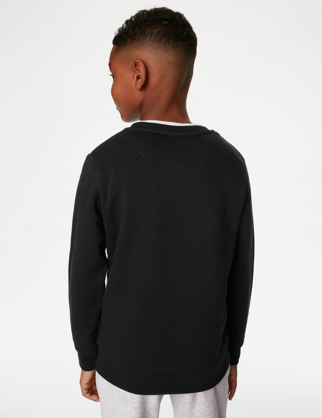 2pk Cotton Rich Sweatshirts (3-16 Yrs) image 3