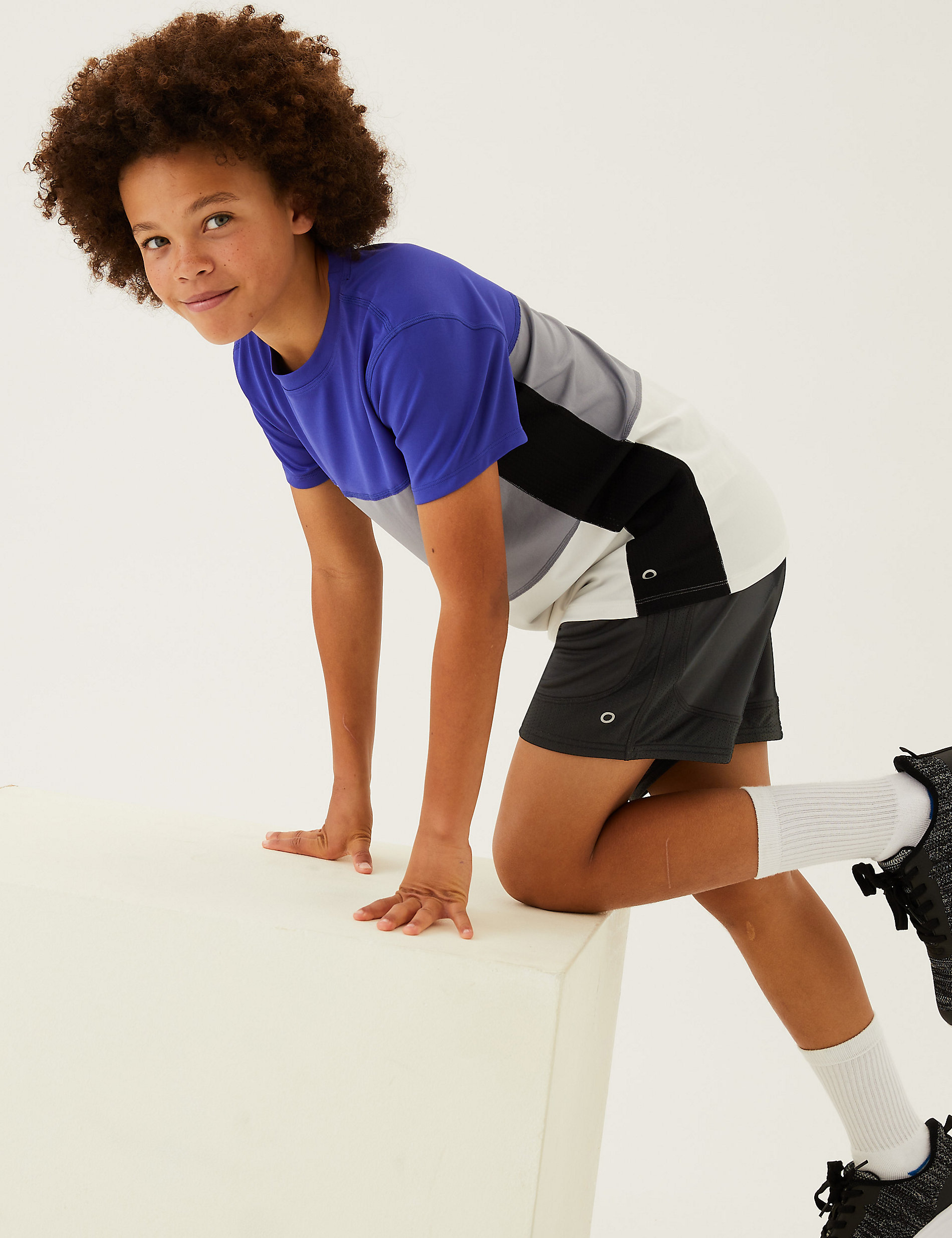 Marks & Spencer Boys Sport & Swimwear Sportswear Sports Shorts 6-14 Yrs Active Wear Shorts 