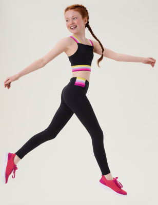 Striped Sports Leggings (6-16 Yrs)