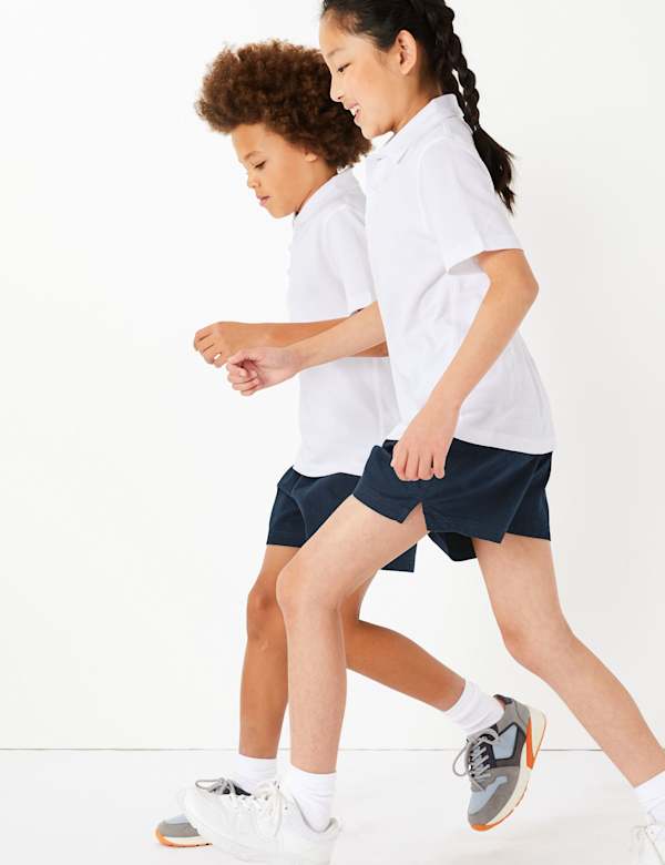 2 Pack Unisex Pure Cotton Shorts