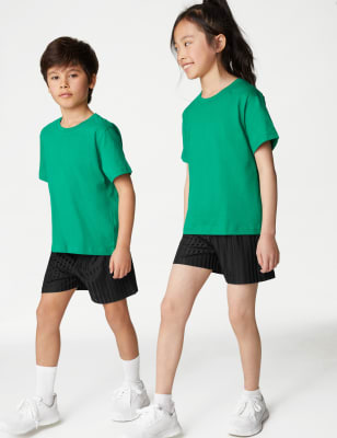 Unisex Sports School Shorts (2-16 Yrs) - US