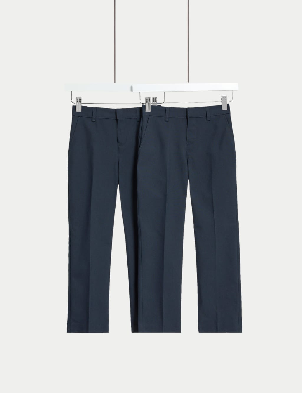 2pk Boys' Regular Leg School Trousers (2-18 Yrs) image 2