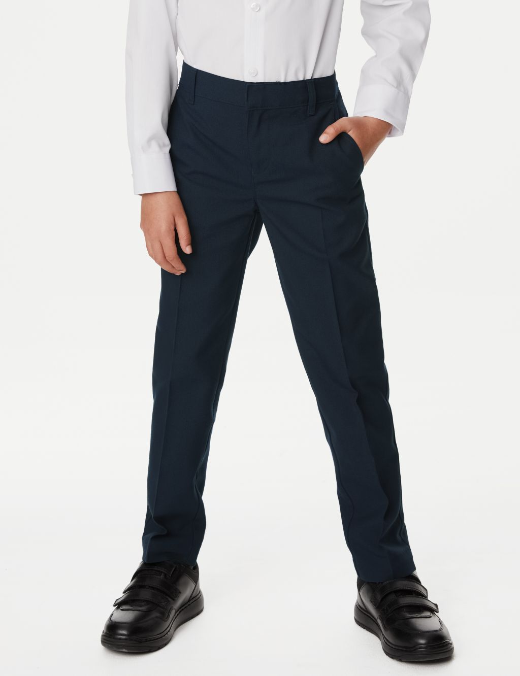 Navy School Trousers | M&S