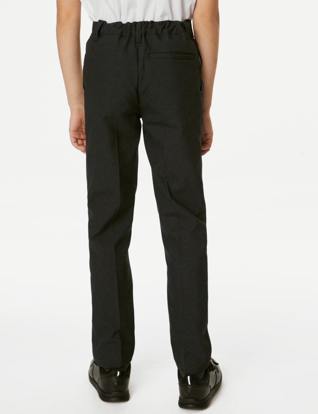 2pk Boys' Skinny Leg School Trousers (2-18 Yrs) image 4