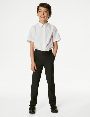 2pk Boys' Skinny Leg School Trousers (2-18 Yrs)