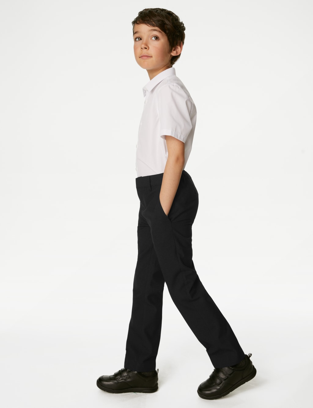 Black School Trousers M&S
