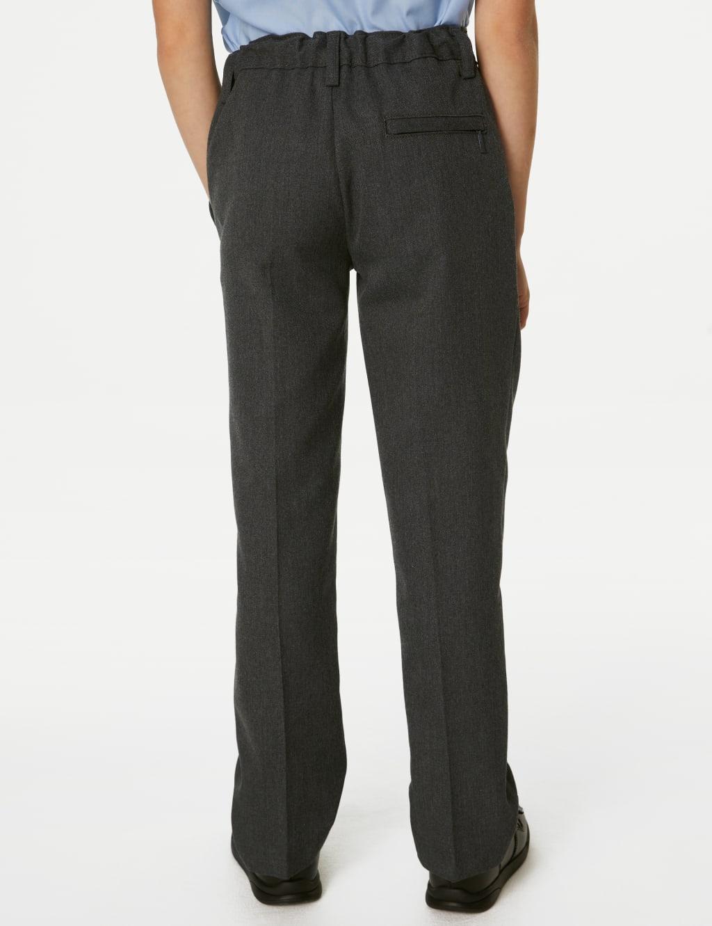 Boys' Regular Leg Plus Waist School Trousers (2-18 Yrs) image 3