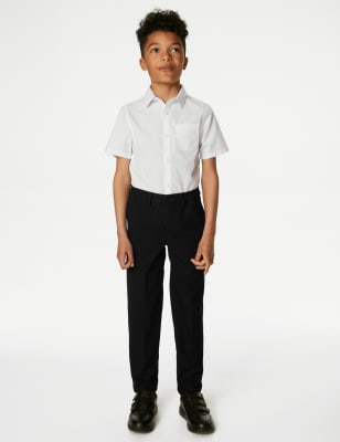 Boys' Relaxed Stretch School Trousers (2-18 Yrs) - AT