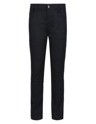 Boys' 5 Pocket Jean Style Skinny Leg Trousers with Stormwear™ | M&S