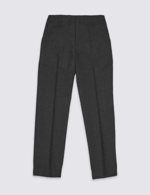 Marks And Spencer School Boy Trousers 36inWaist Grey 2pack slim leg ...