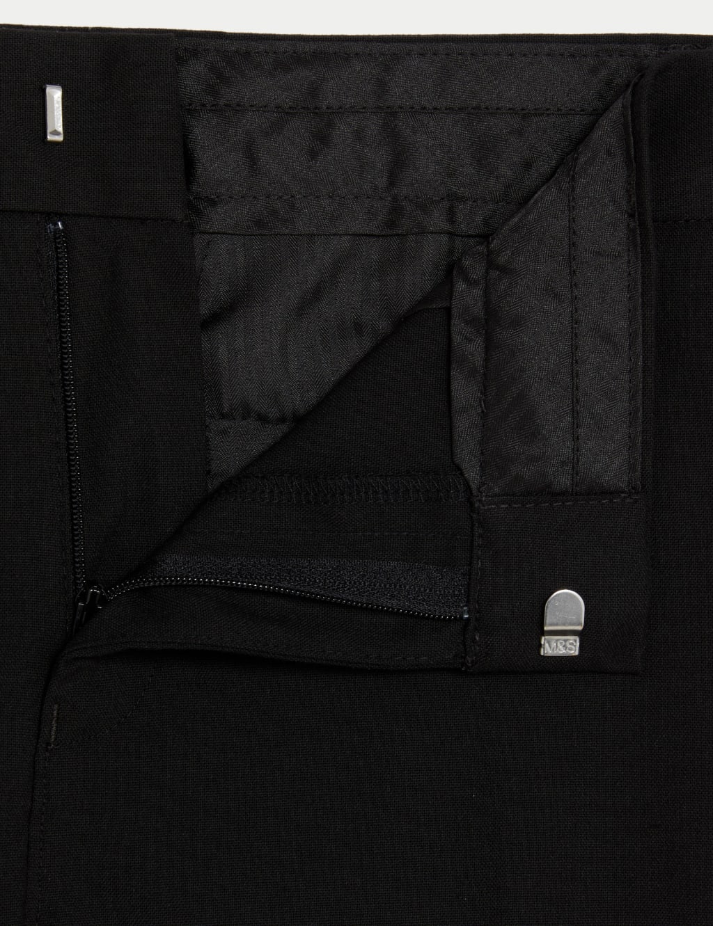 Boys' Super Skinny Longer Length School Trousers (2-18 Yrs) image 5
