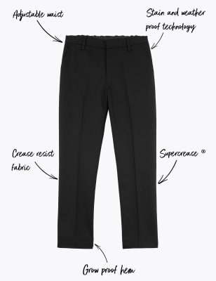 black school trousers skinny