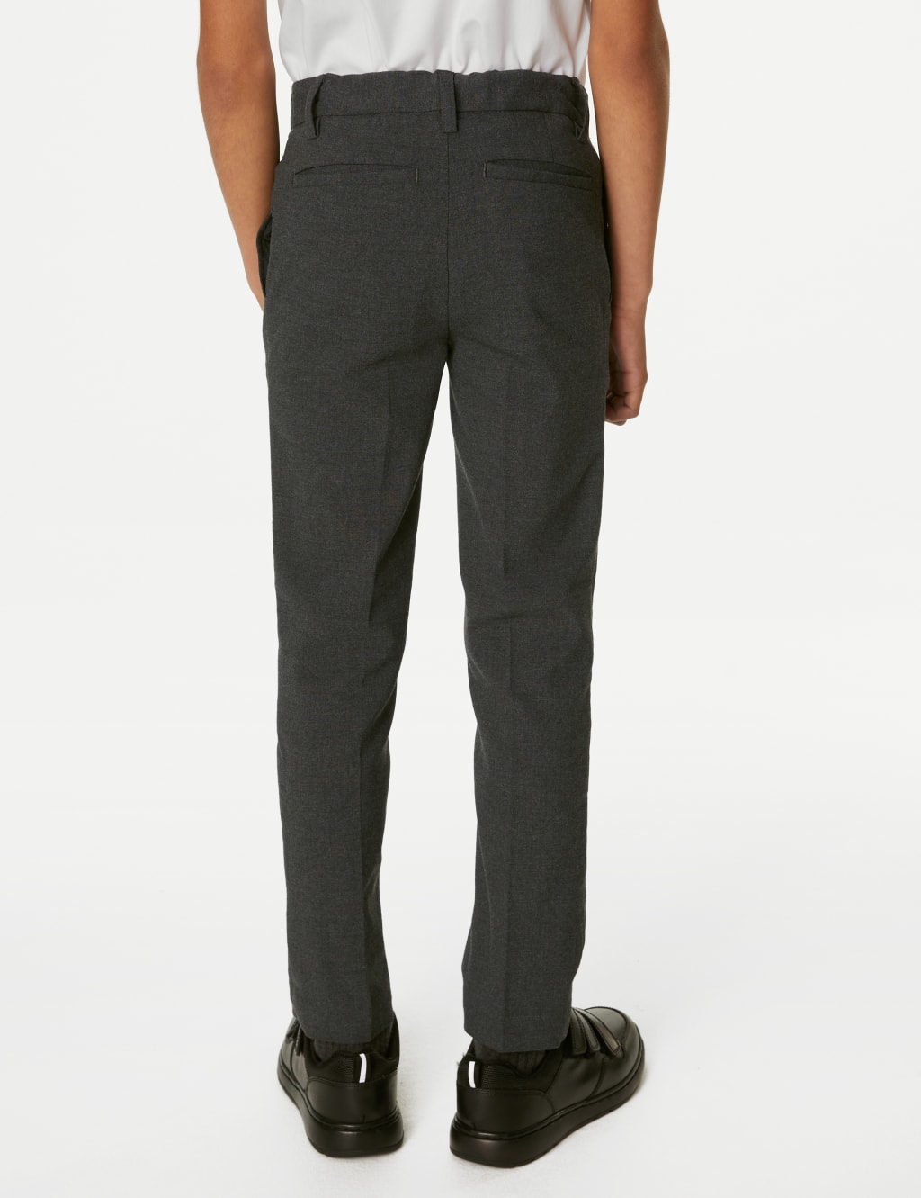 Boys' Skinny Leg School Trousers (2-18 Yrs) image 4