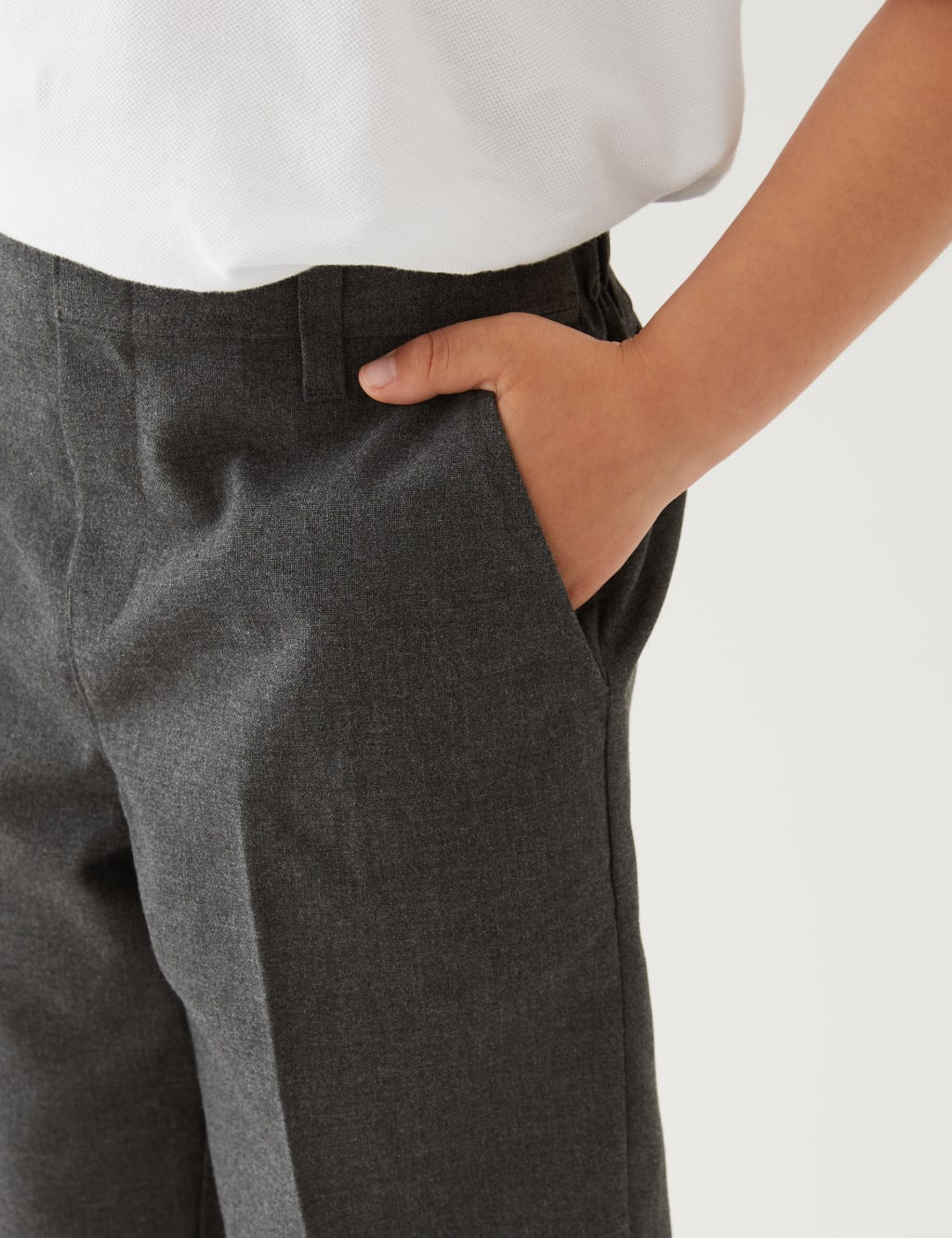 2pk Boys' Easy Dressing School Shorts (3-14 Yrs) image 5