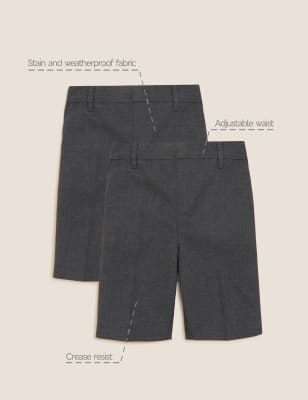 skinny school shorts