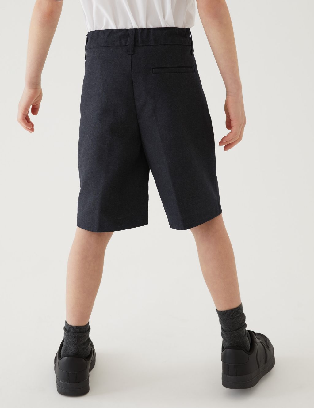 School 2pk Boys' Regular Leg Shorts (2-14 Yrs) image 3