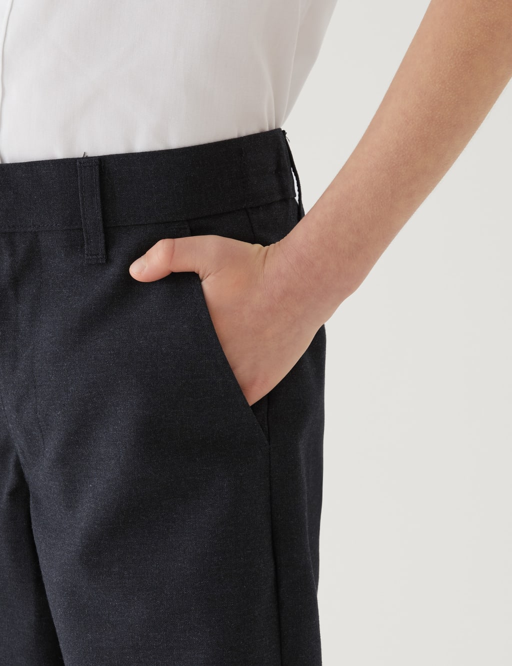 2pk Boys' Regular Leg School Shorts (2-14 Yrs) image 5