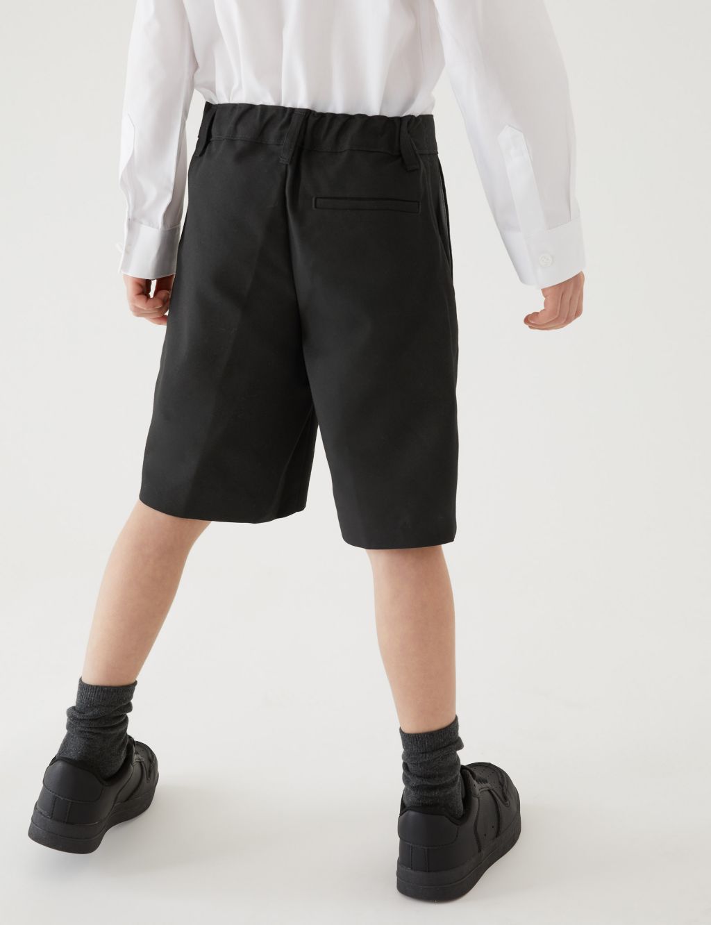 School 2pk Boys' Regular Leg Shorts (2-14 Yrs) image 3