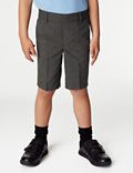 Pack de 2 pantalones cortos escolares skinny para chicos (2-14&nbsp;años)