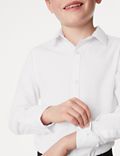 2er-Pack eng geschnittene Schulhemden mit Stretch für Jungen (2–16 Jahre)