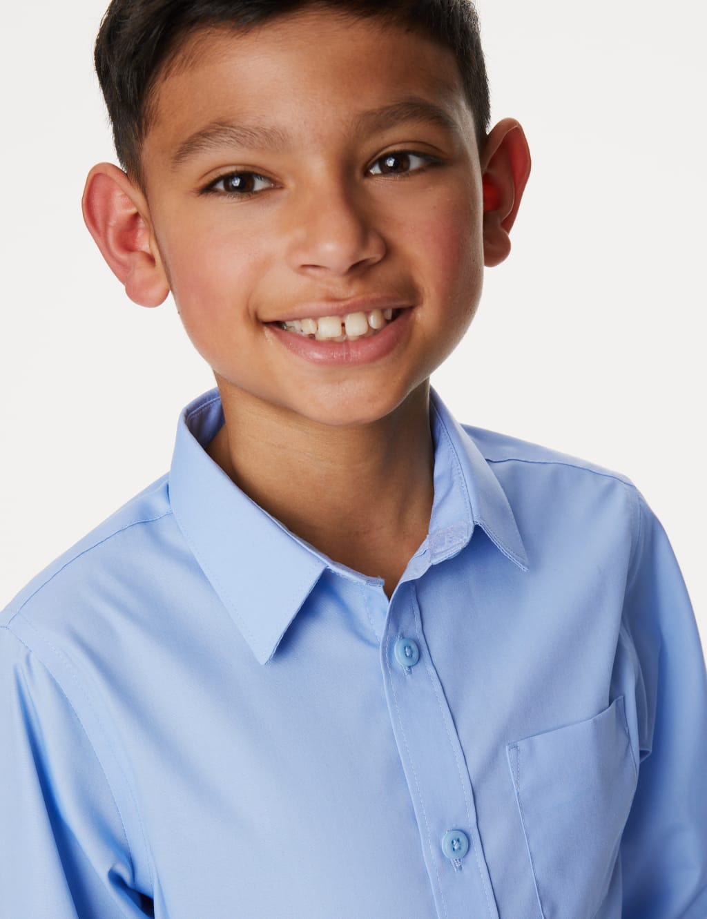 2pk Boys' Non-Iron School Shirts (2-18 Yrs) image 4
