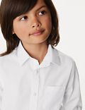 Set van 2 strijkvrije schooloverhemden voor jongens (2-18 jaar)