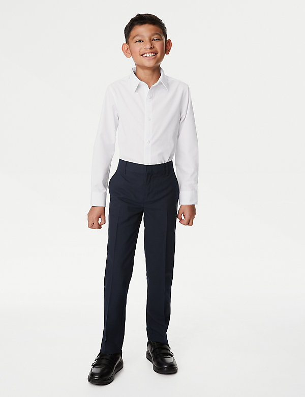 عبوة من 3 قمصان مدرسية Easy dressing للأولاد سهلة الكيّ (3 - 18 سنة) - QA