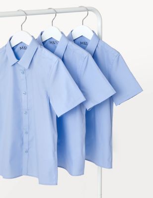Blue School Shirts