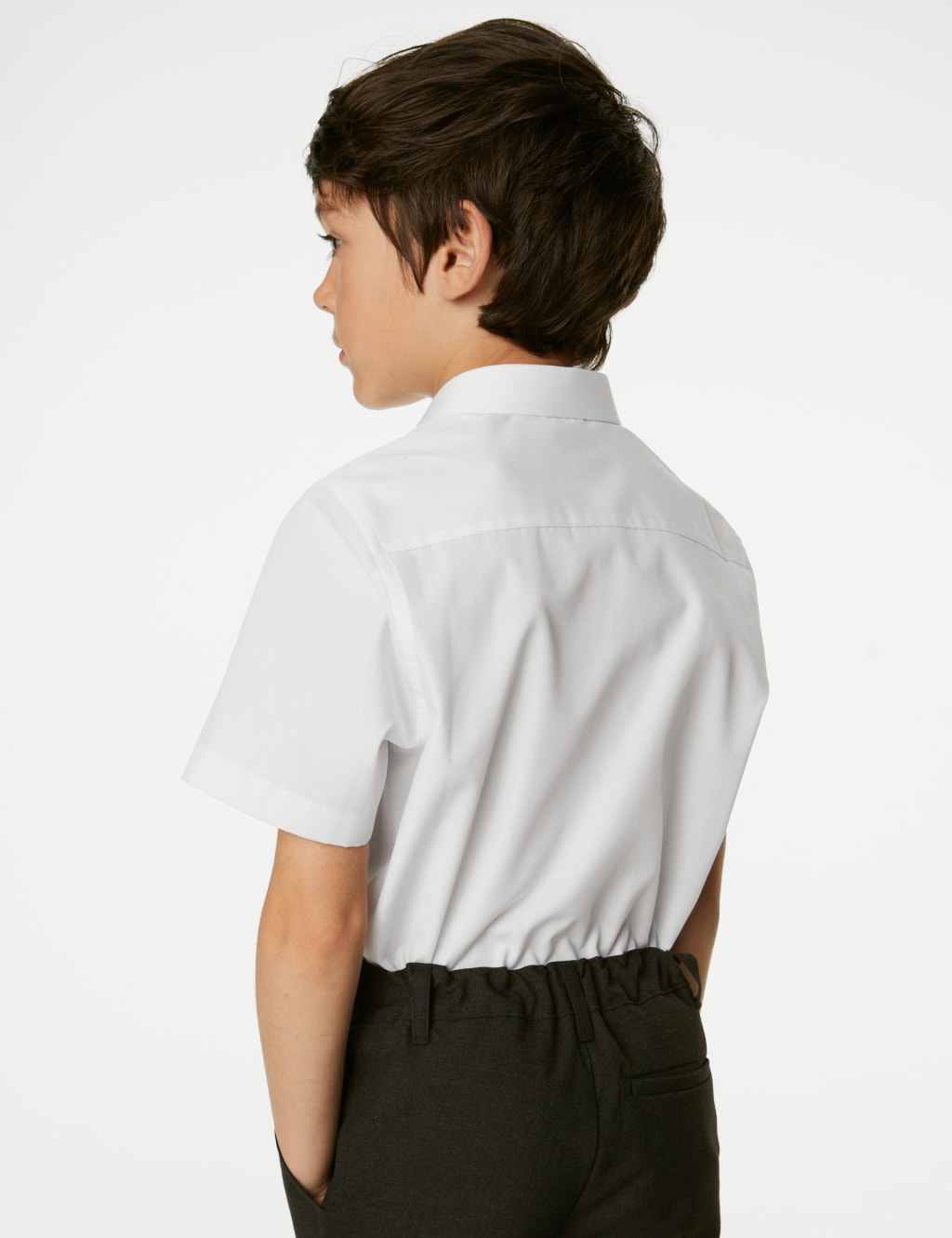 3pk Boys' Easy Iron School Shirts (2-16 Yrs) image 4
