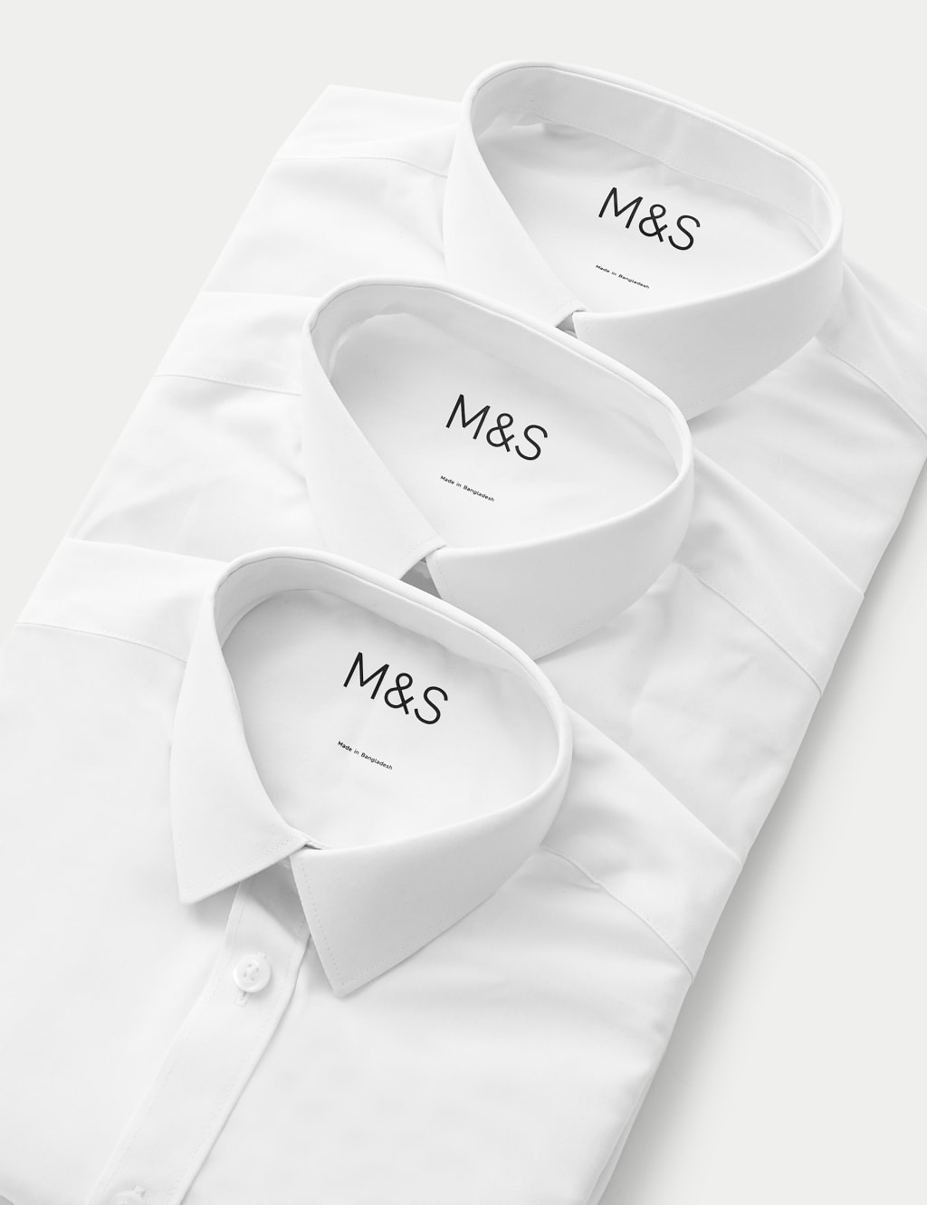 3pk Boys' Easy Iron School Shirts (2-16 Yrs) image 5