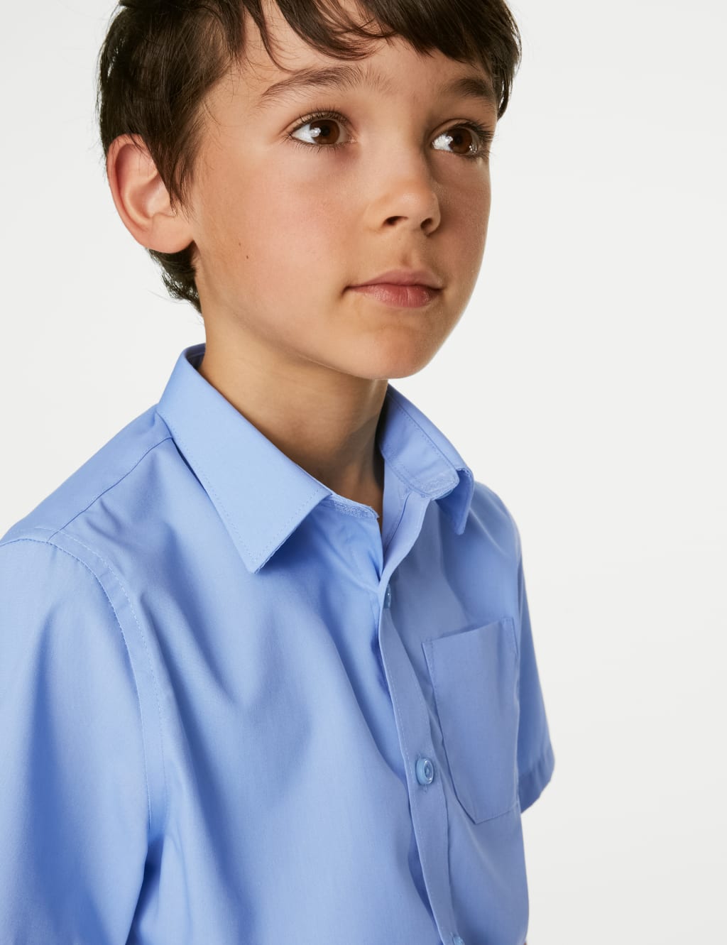 2pk Boys' Non-Iron School Shirts (2-18 Yrs) image 3