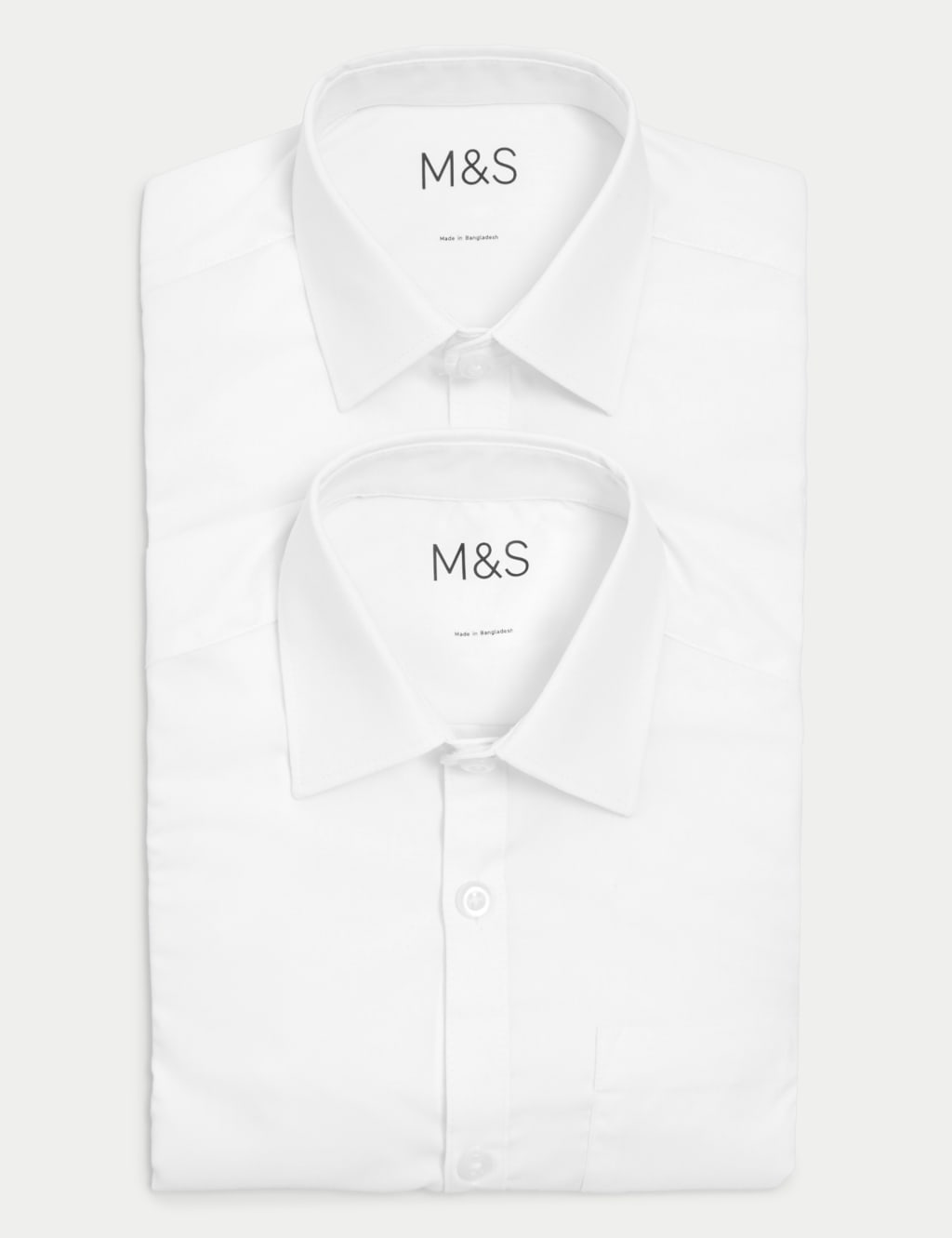 2pk Boys' Non-Iron School Shirts (2-18 Yrs) image 5