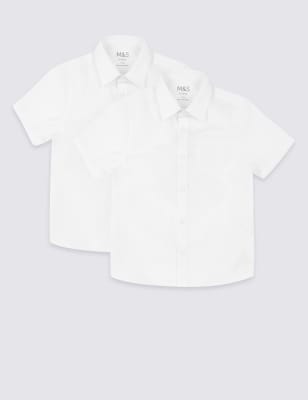 boys non iron school shirts