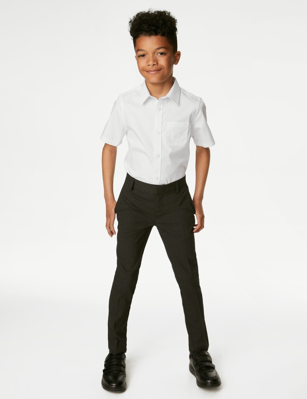 White School Shirts M&S