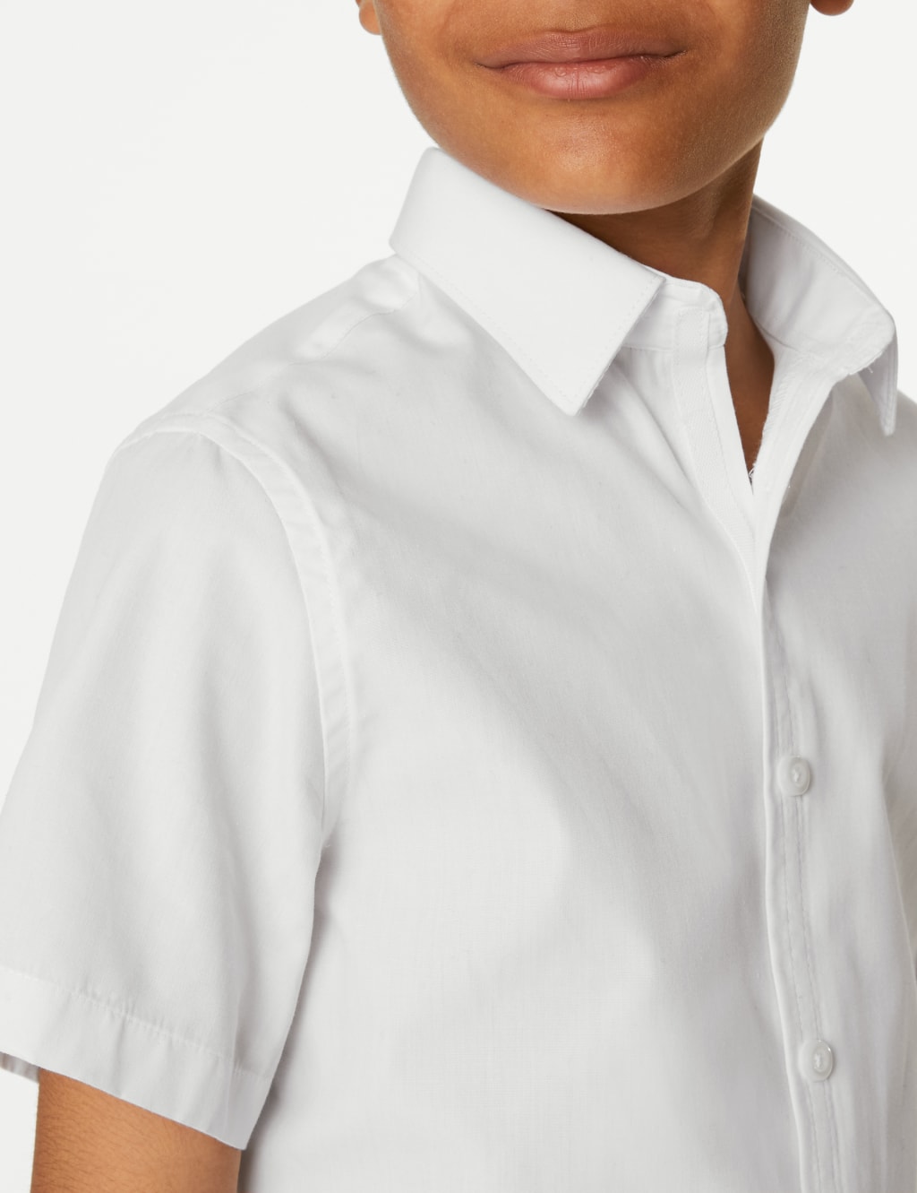 3pk Boys' Easy Dressing Easy Iron School Shirts (3-18 Yrs) image 4