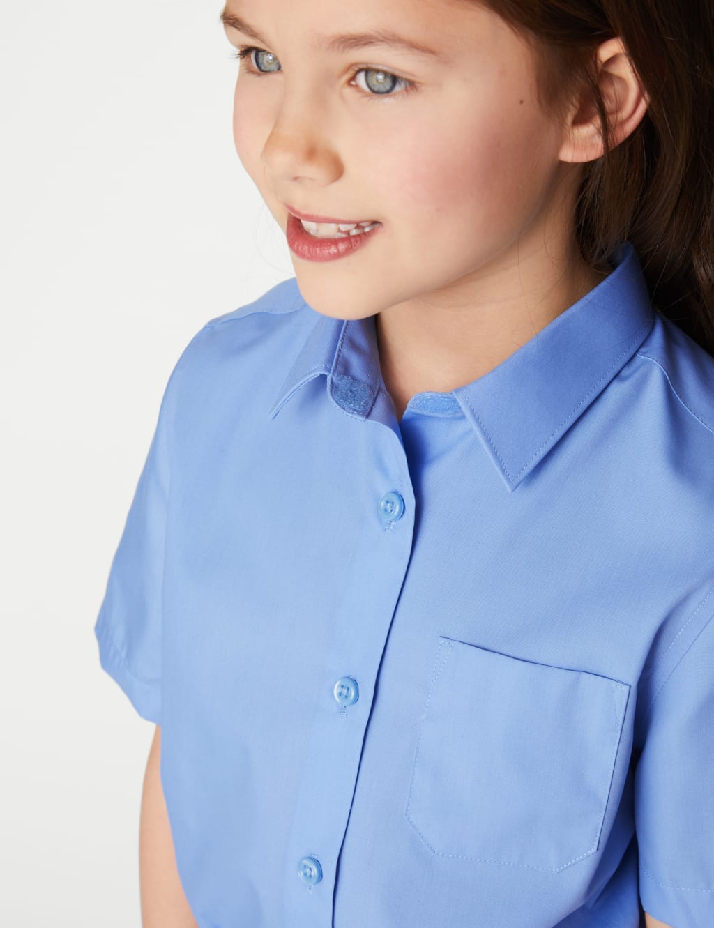Blue School Shirts M&S
