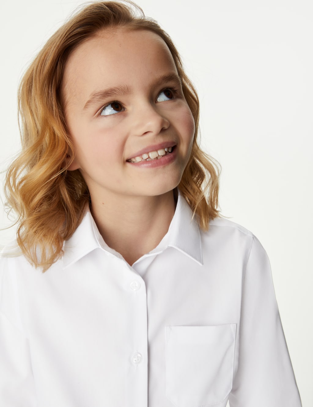 2pk Girls' Non-Iron School Shirts (2-18 Yrs) image 3