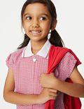 Schoolspeelpakje met Gingham-ruit voor meisjes (2-14 jaar)