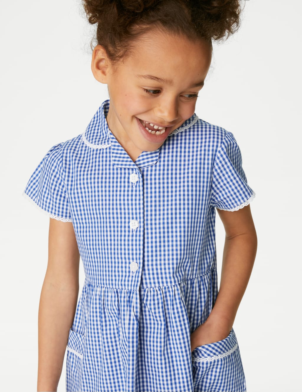 M&s gingham school dresses clearance