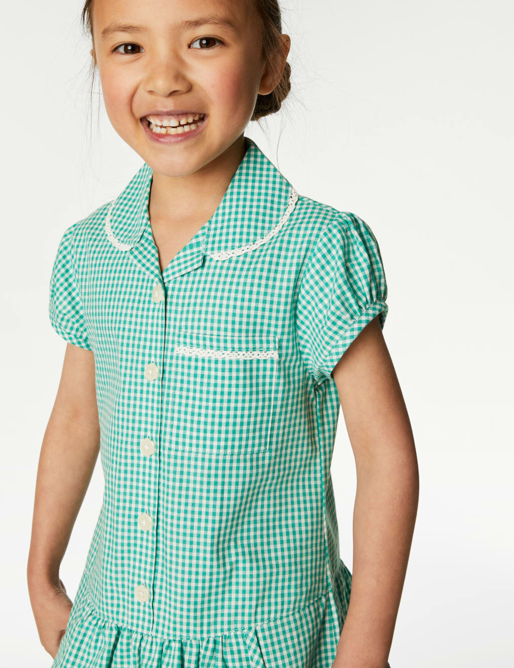 2pk Girls' Cotton Gingham School Dresses (2-14 Yrs) image 4