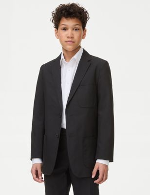 

Boys M&S Collection Senior Boys' School Blazer (9-18 Yrs) - Black, Black