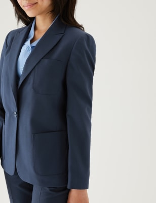 

M&S Collection Schmal geschnittener Schulblazer für Mädchen (9-16 Jahre) - Navy, Navy
