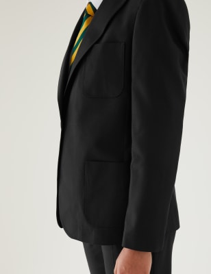 

Girls M&S Collection Girls' Slim Fit School Blazer (9-16 Yrs) - Black, Black