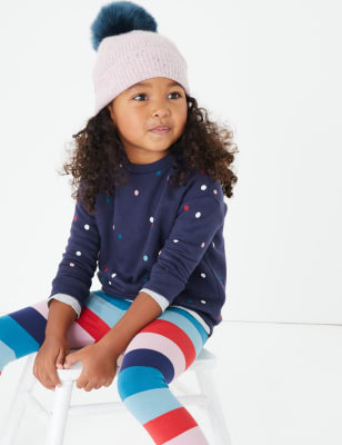 Sweat &agrave; pois (du 3&nbsp;mois au 7&nbsp;ans)