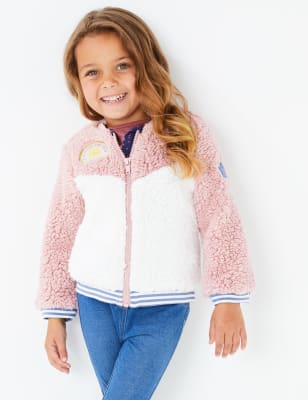 Blouson d'aviateur avec &eacute;cussons (du 3&nbsp;mois au 7&nbsp;ans)