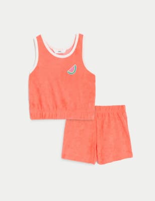 Cotton Rich Top & Bottom Outfit (2-8 Yrs)
