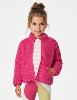 Veste discount mouton rose